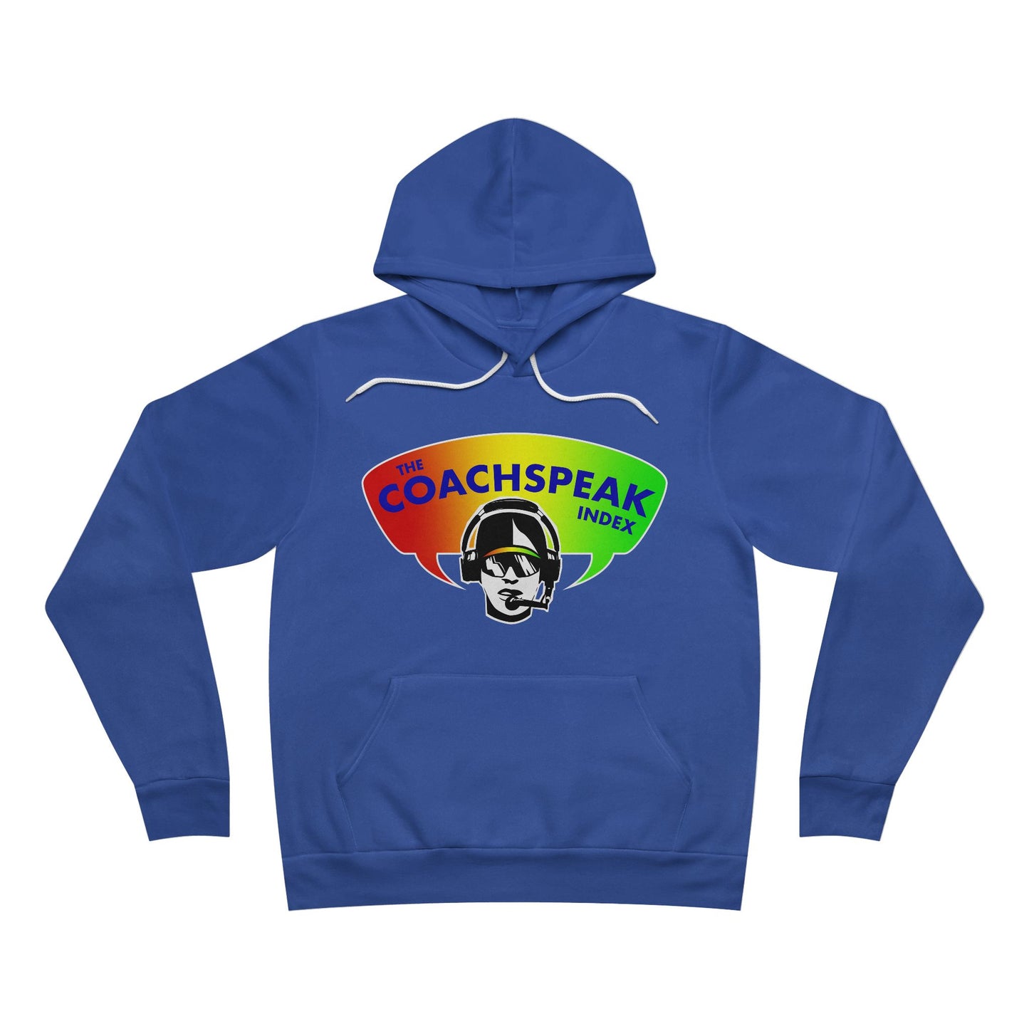 Coachspeak Index Logo sponge fleece pullover hoodie
