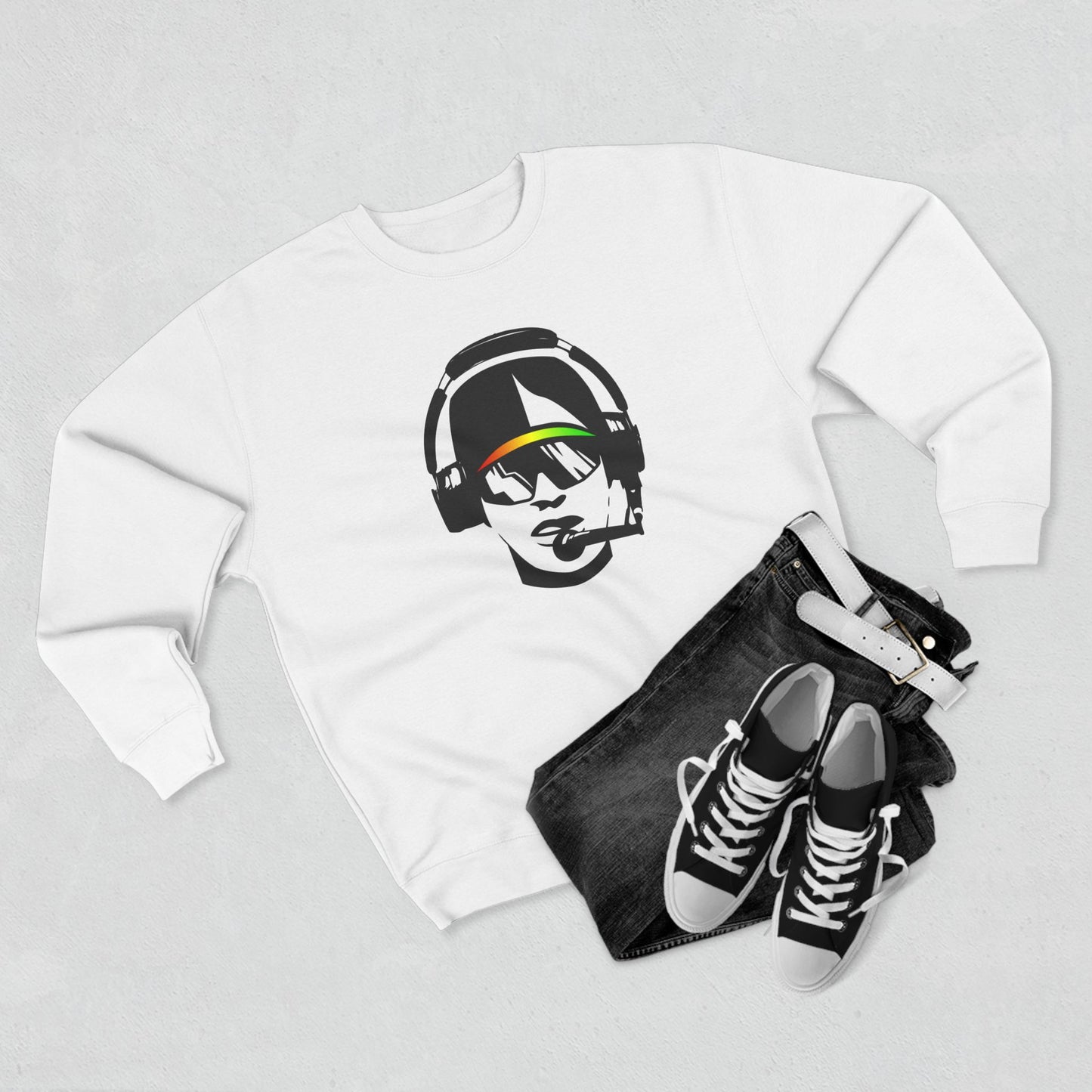 Coachspeak Head crewneck sweatshirt