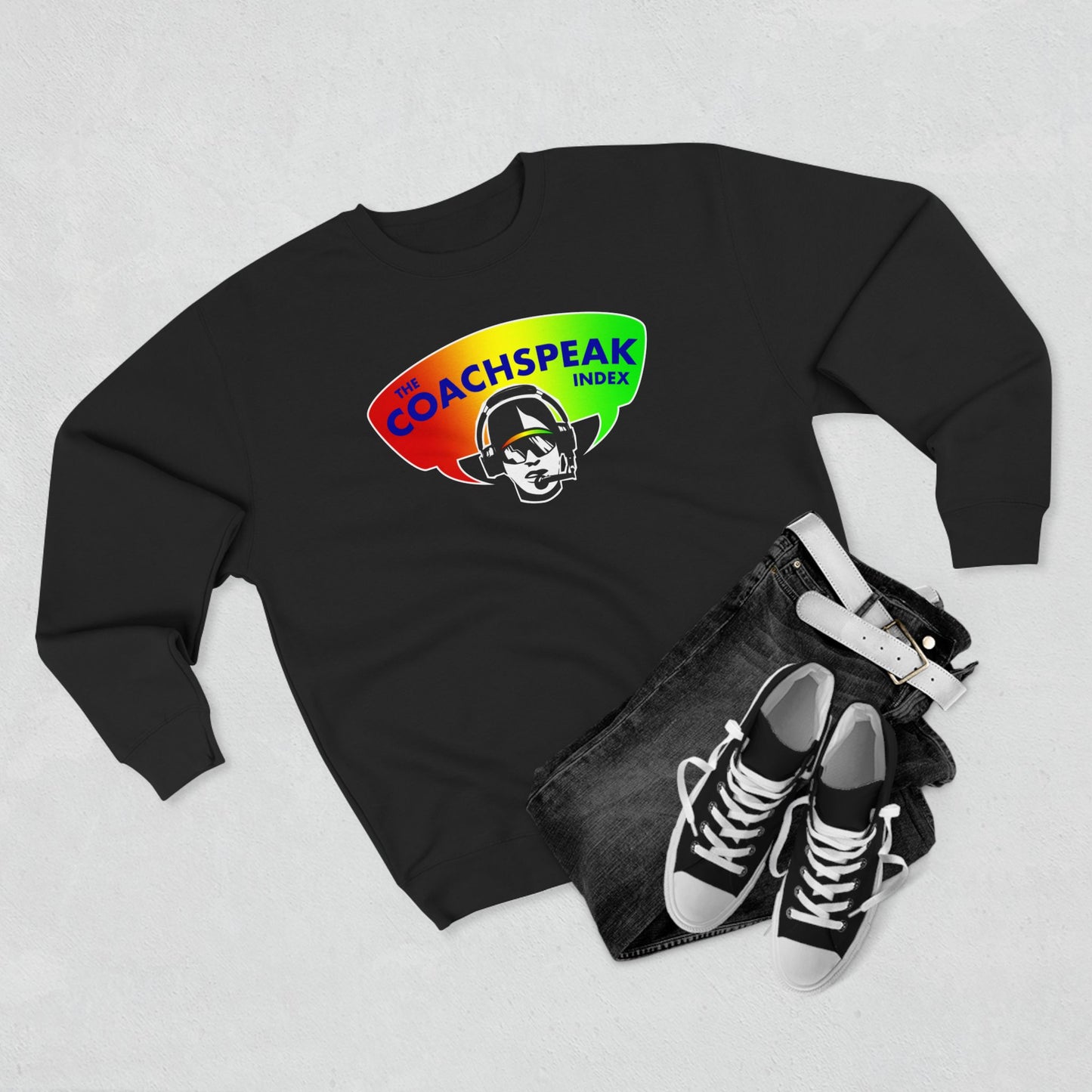 Coachspeak Index Logo crewneck sweatshirt