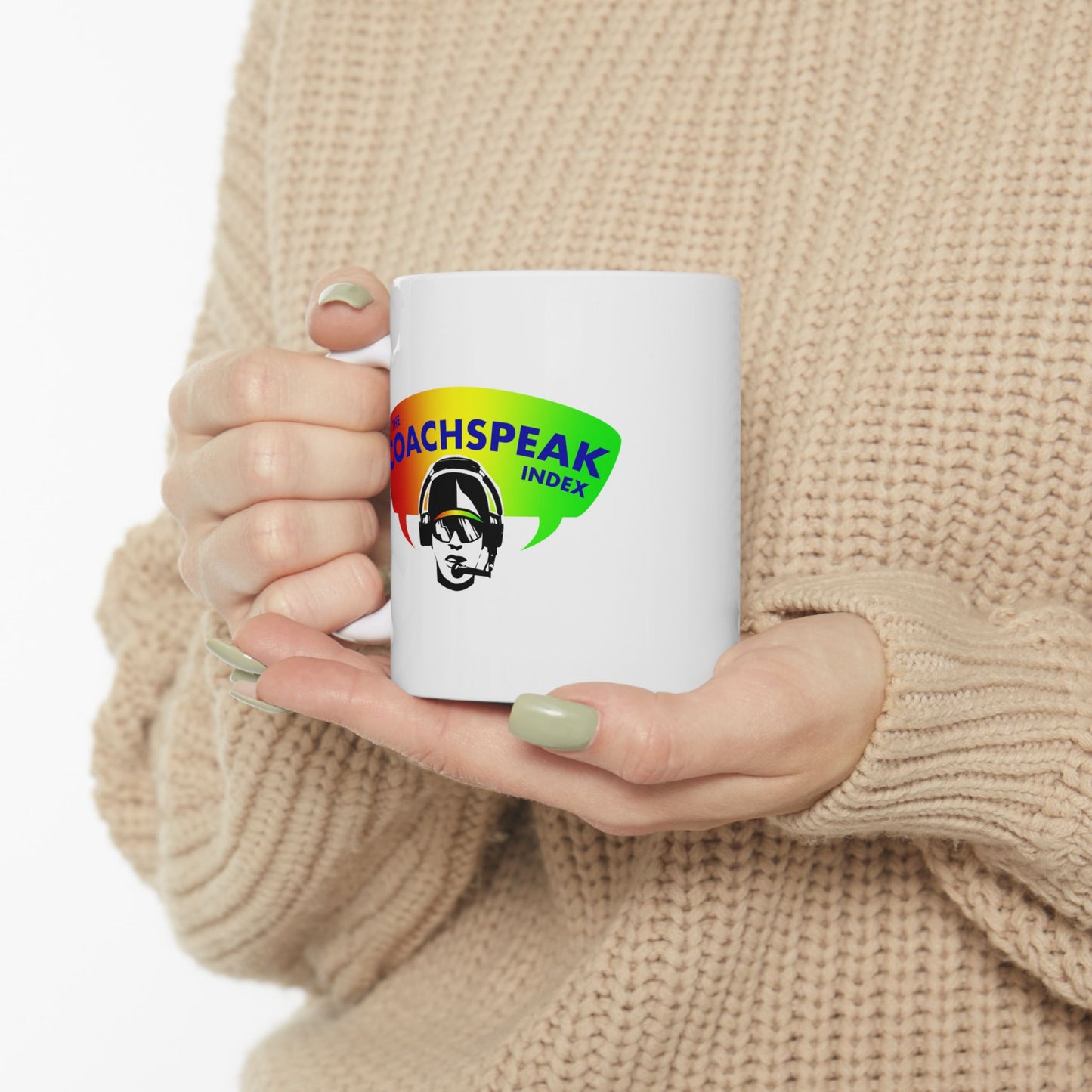 Coachspeak Index Logo ceramic mug (11oz, 15oz)