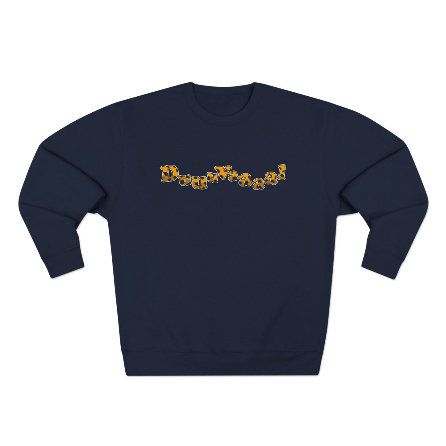 Duuuvaaaal crewneck sweatshirt