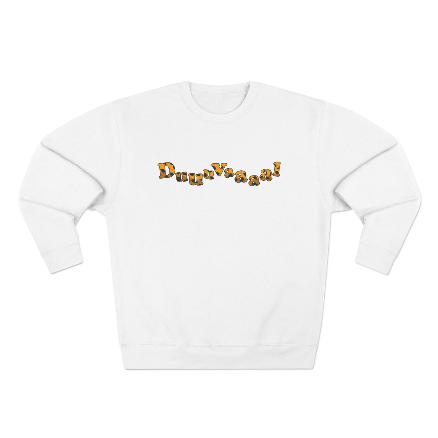 Duuuvaaaal crewneck sweatshirt