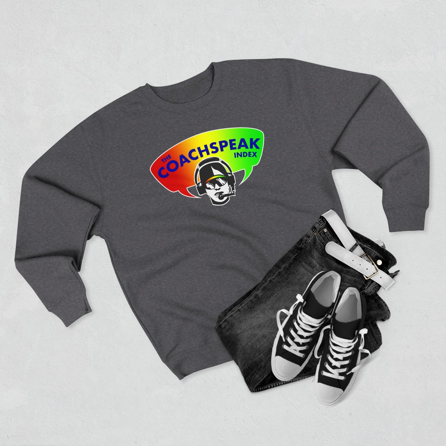 Coachspeak Index Logo crewneck sweatshirt