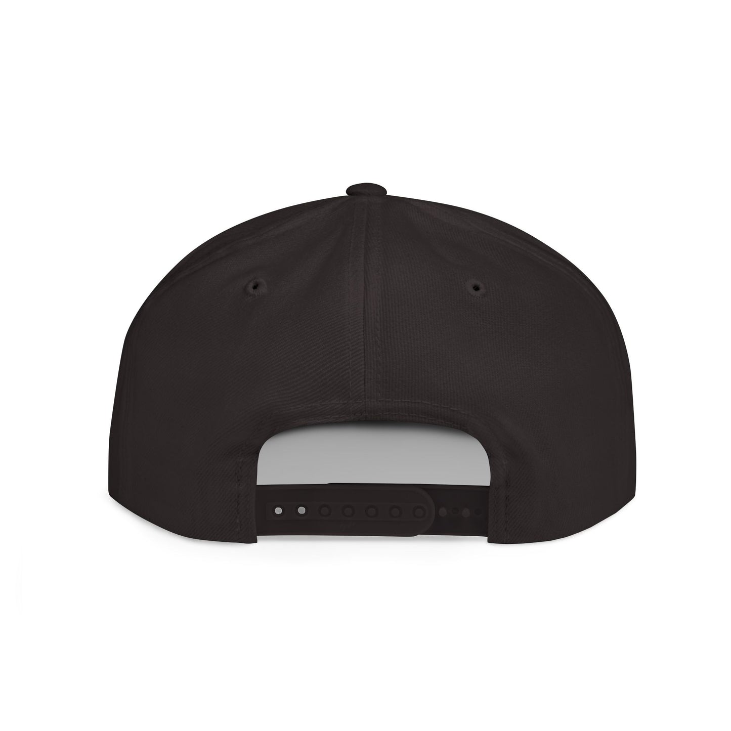 Vape God (Miami Orange) embroidered flat bill snapback hat