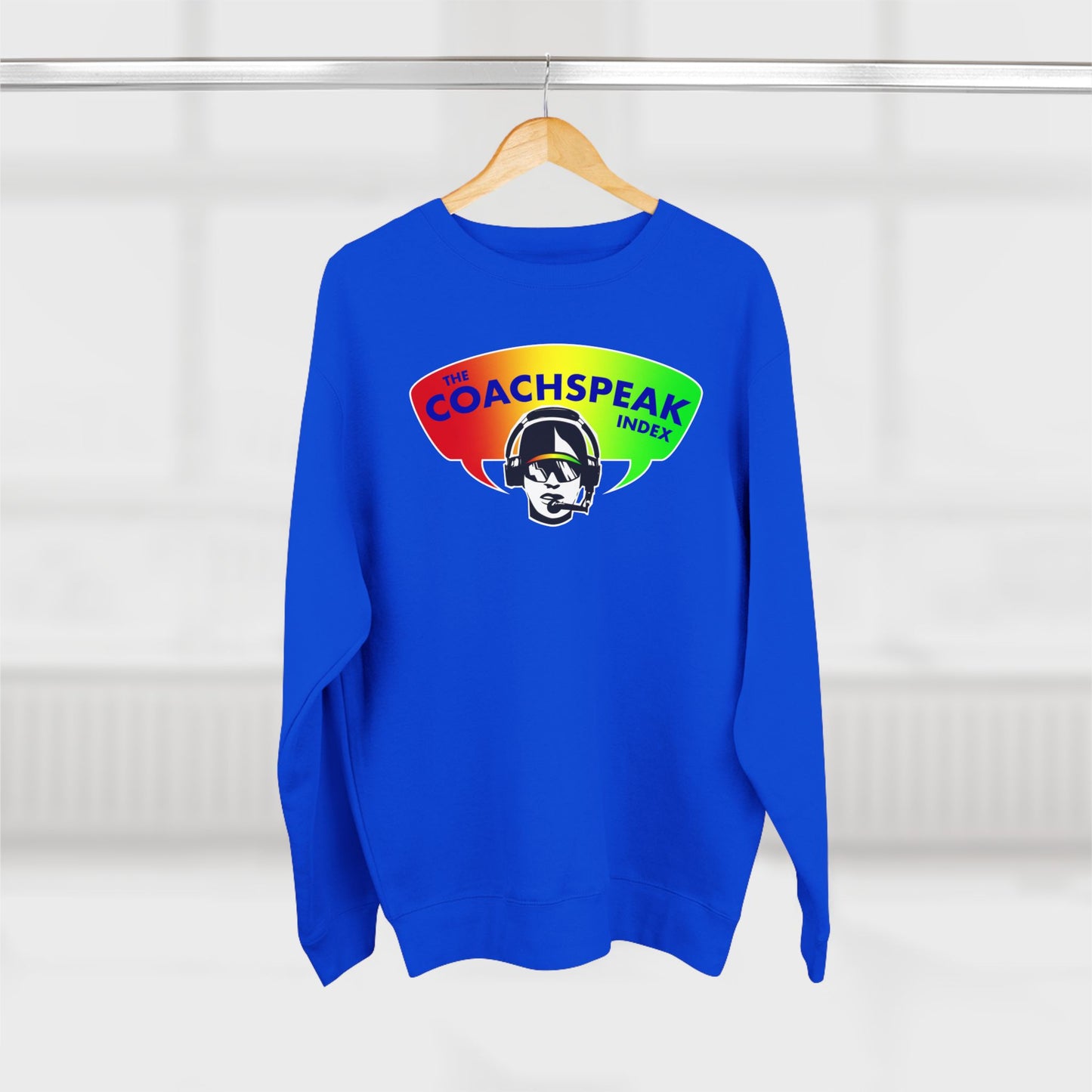 Coachspeak Index Logo crewneck sweatshirt