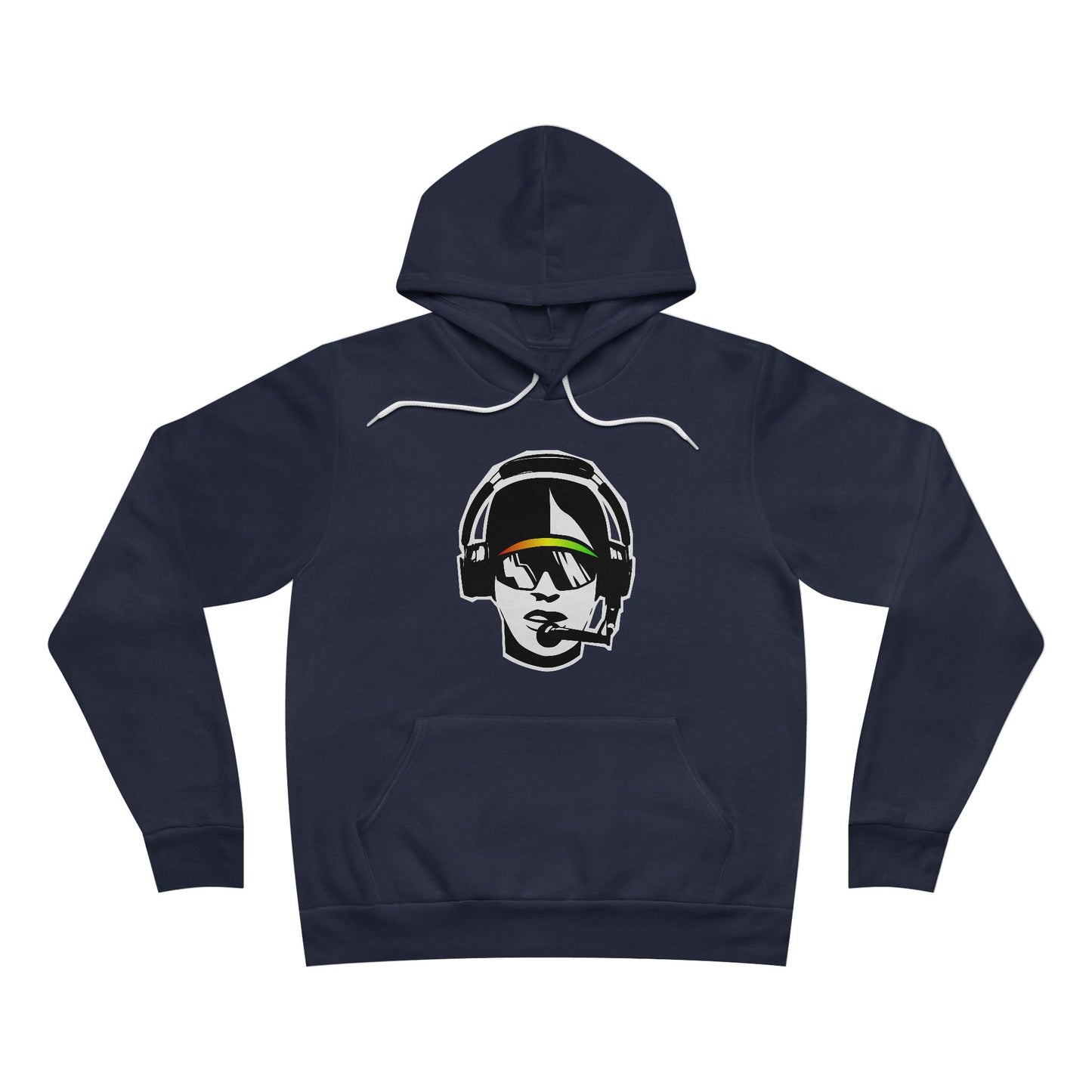 Coachspeak Head sponge fleece pullover hoodie
