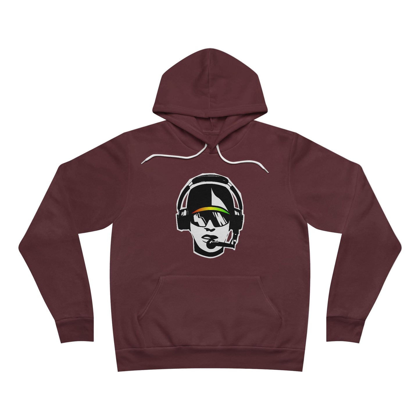 Coachspeak Head sponge fleece pullover hoodie