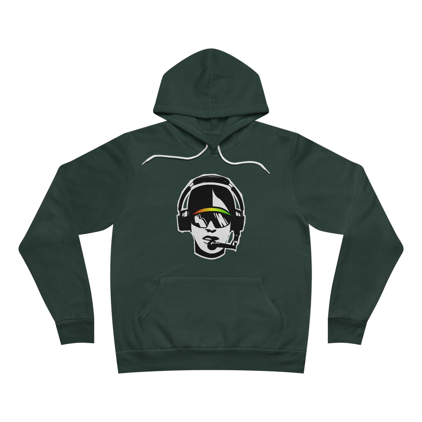 Coachspeak Head sponge fleece pullover hoodie
