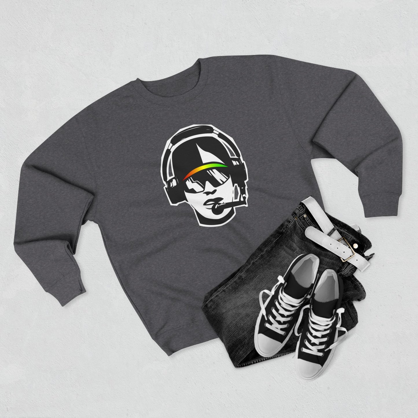 Coachspeak Head crewneck sweatshirt