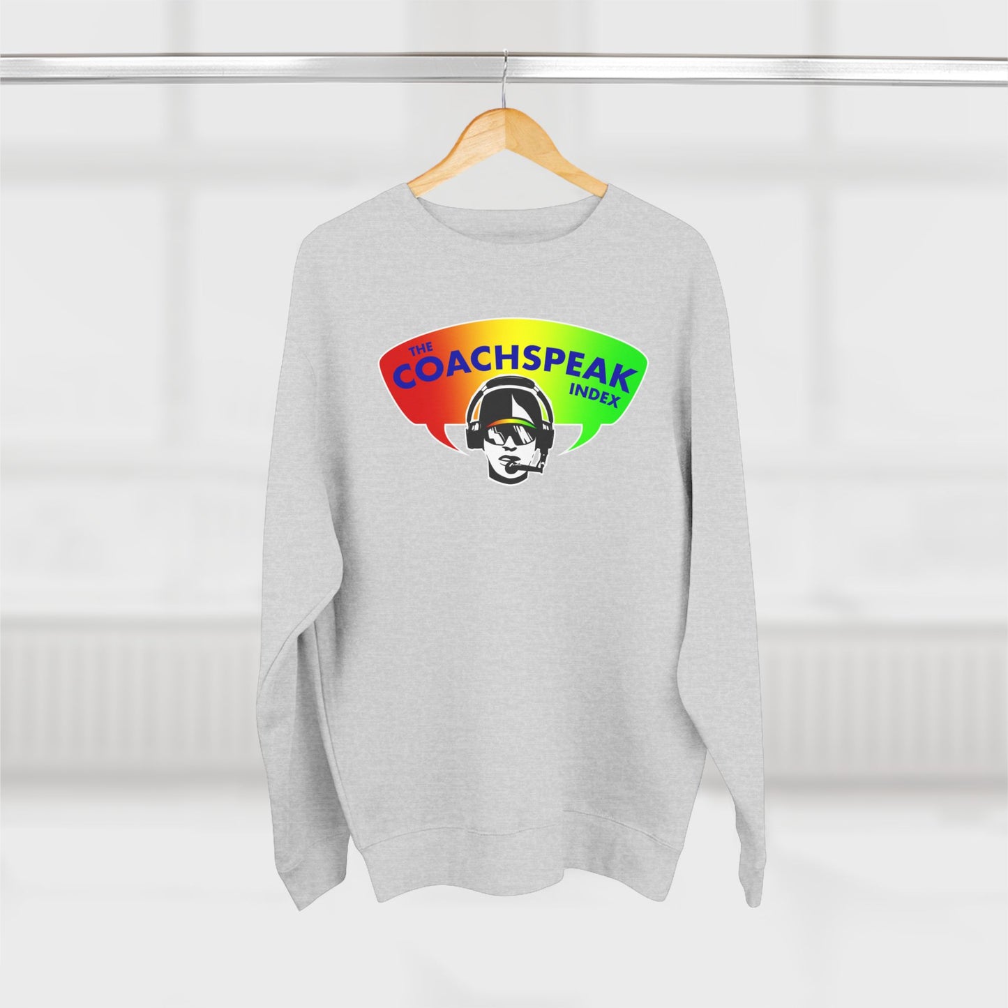 Coachspeak Index Logo crewneck sweatshirt