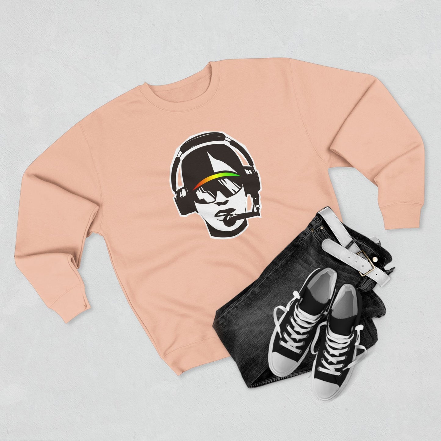 Coachspeak Head crewneck sweatshirt