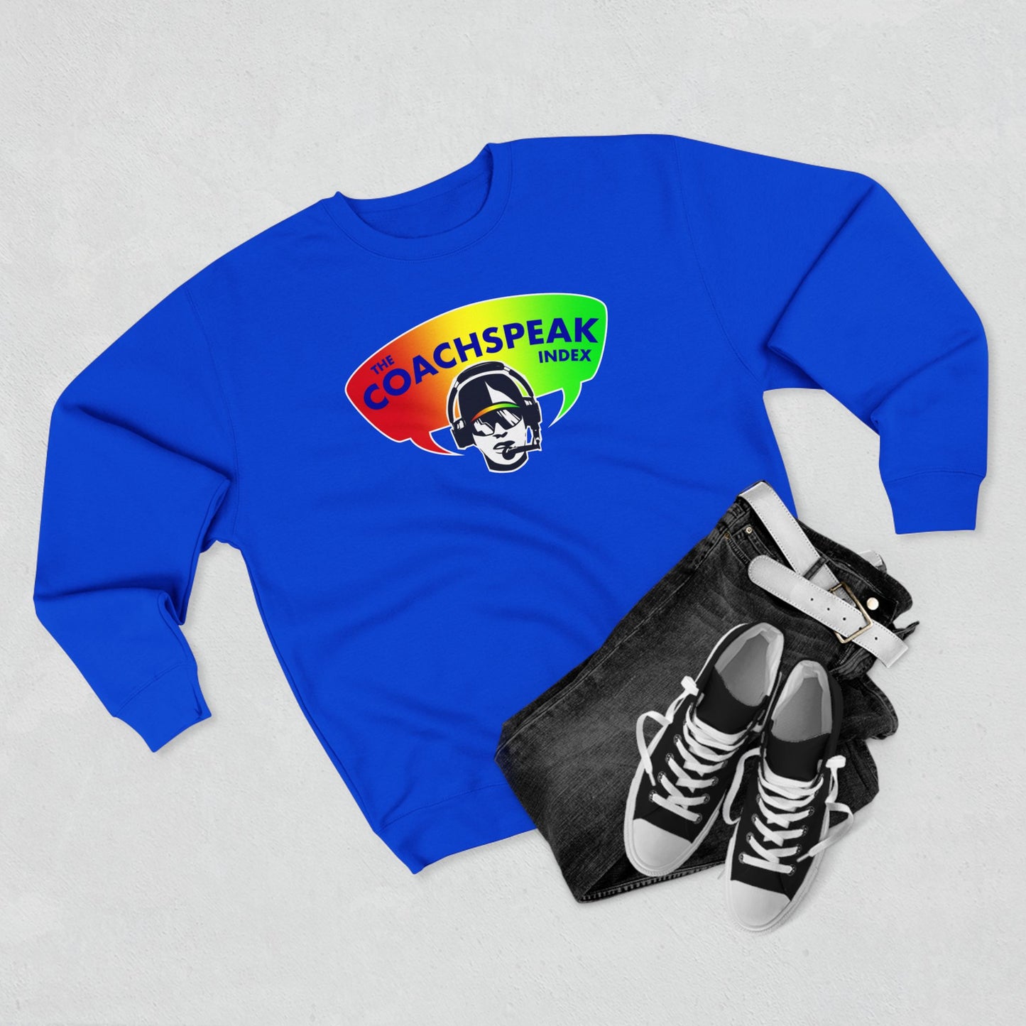 Coachspeak Index Logo crewneck sweatshirt