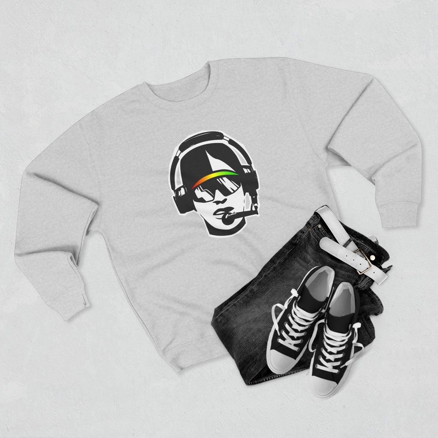 Coachspeak Head crewneck sweatshirt