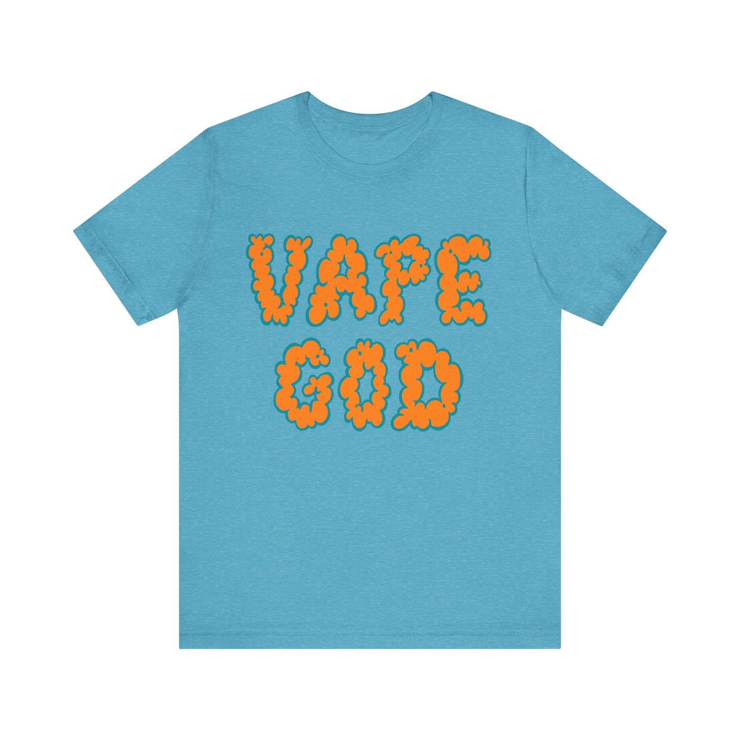 Vape God (Miami Orange) tee