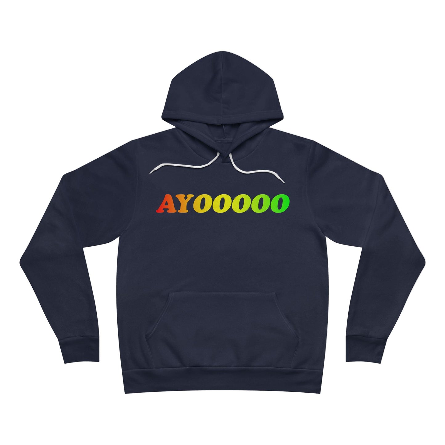 AYOOOOO sponge fleece pullover hoodie