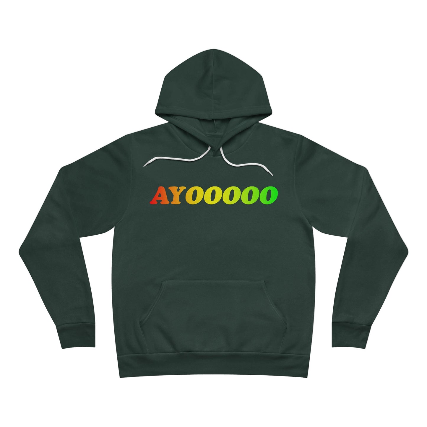 AYOOOOO sponge fleece pullover hoodie