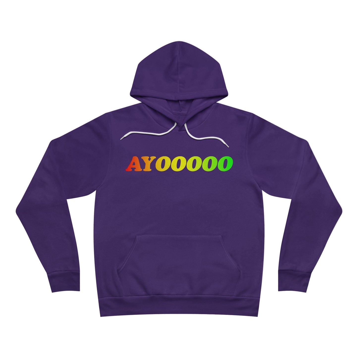 AYOOOOO sponge fleece pullover hoodie