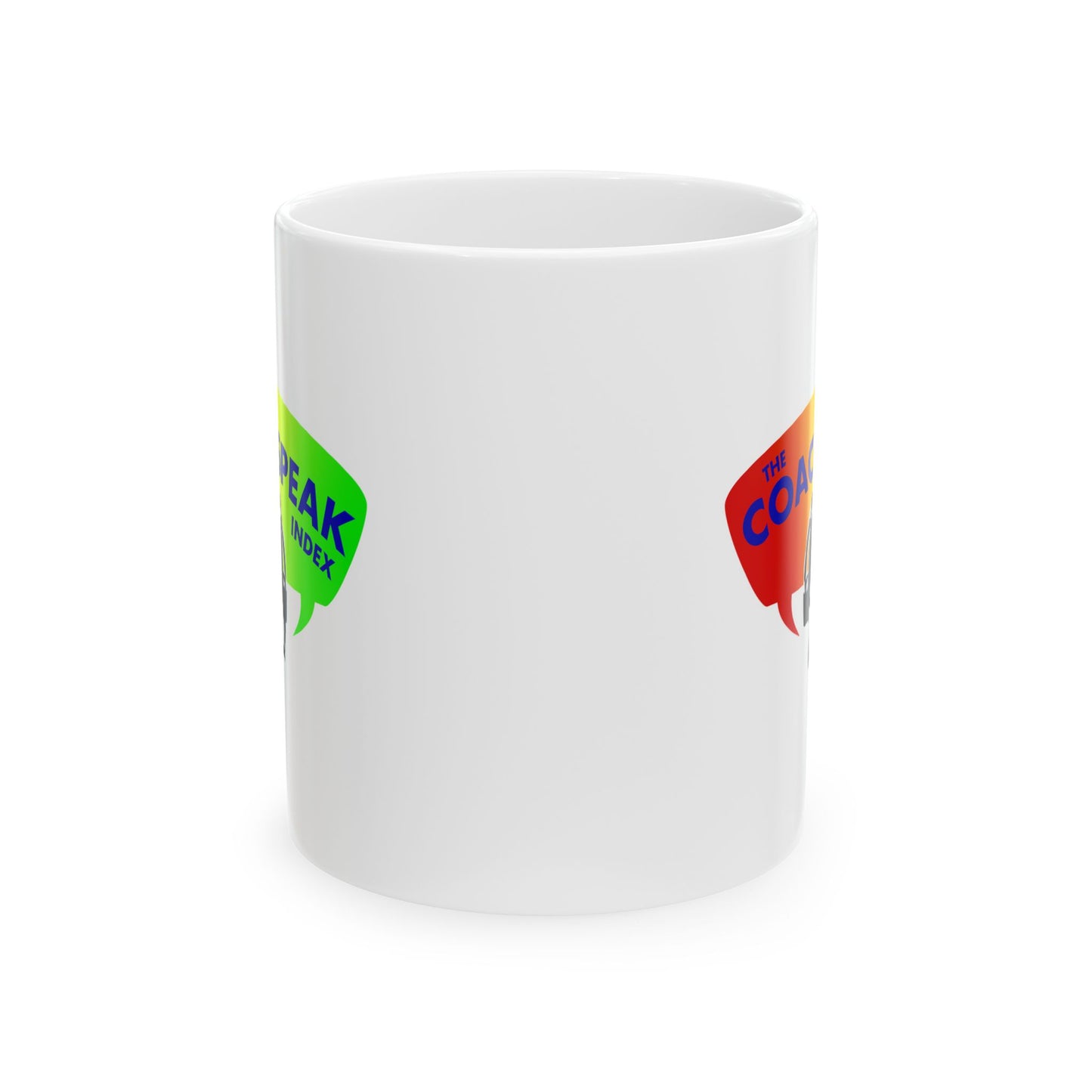 Coachspeak Index Logo ceramic mug (11oz, 15oz)