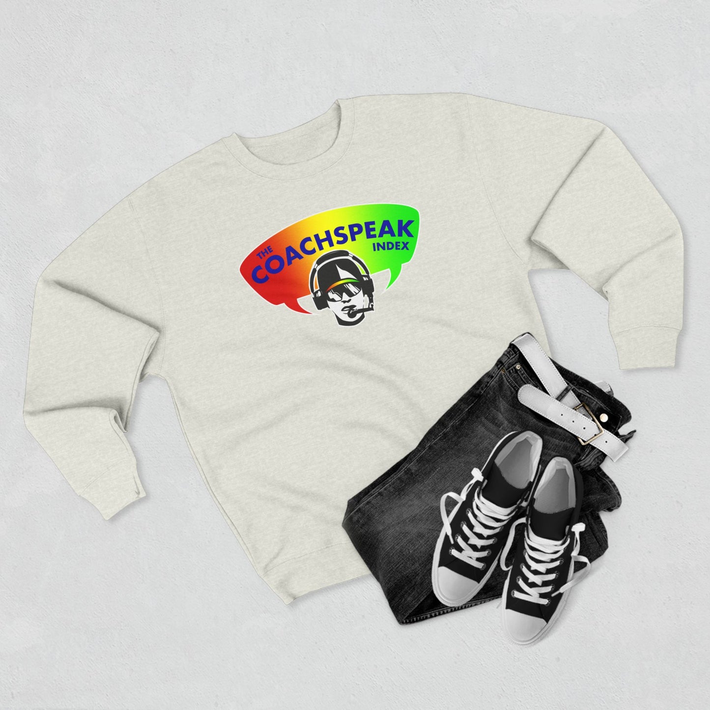 Coachspeak Index Logo crewneck sweatshirt