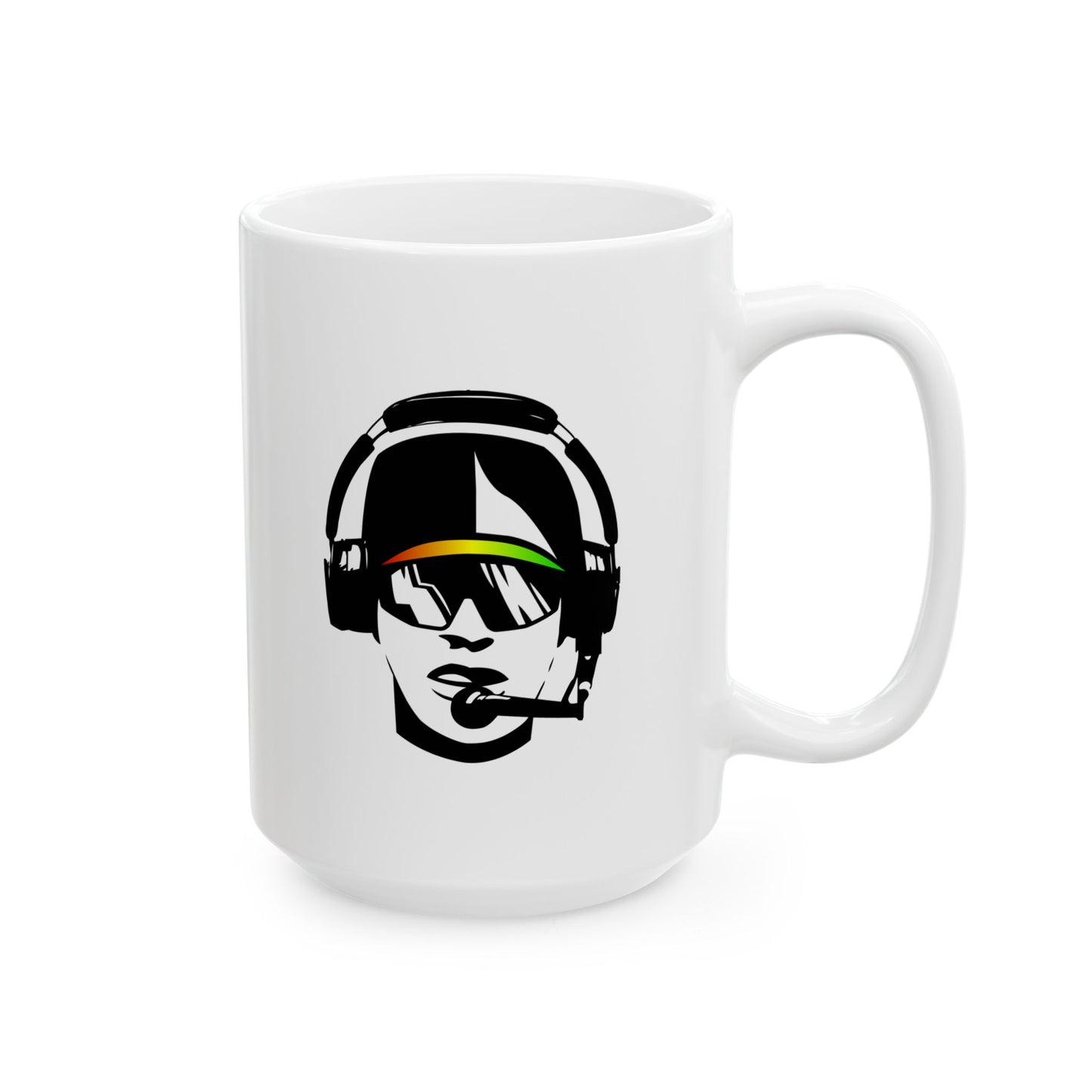 Coachspeak Head ceramic mug (11oz, 15oz)