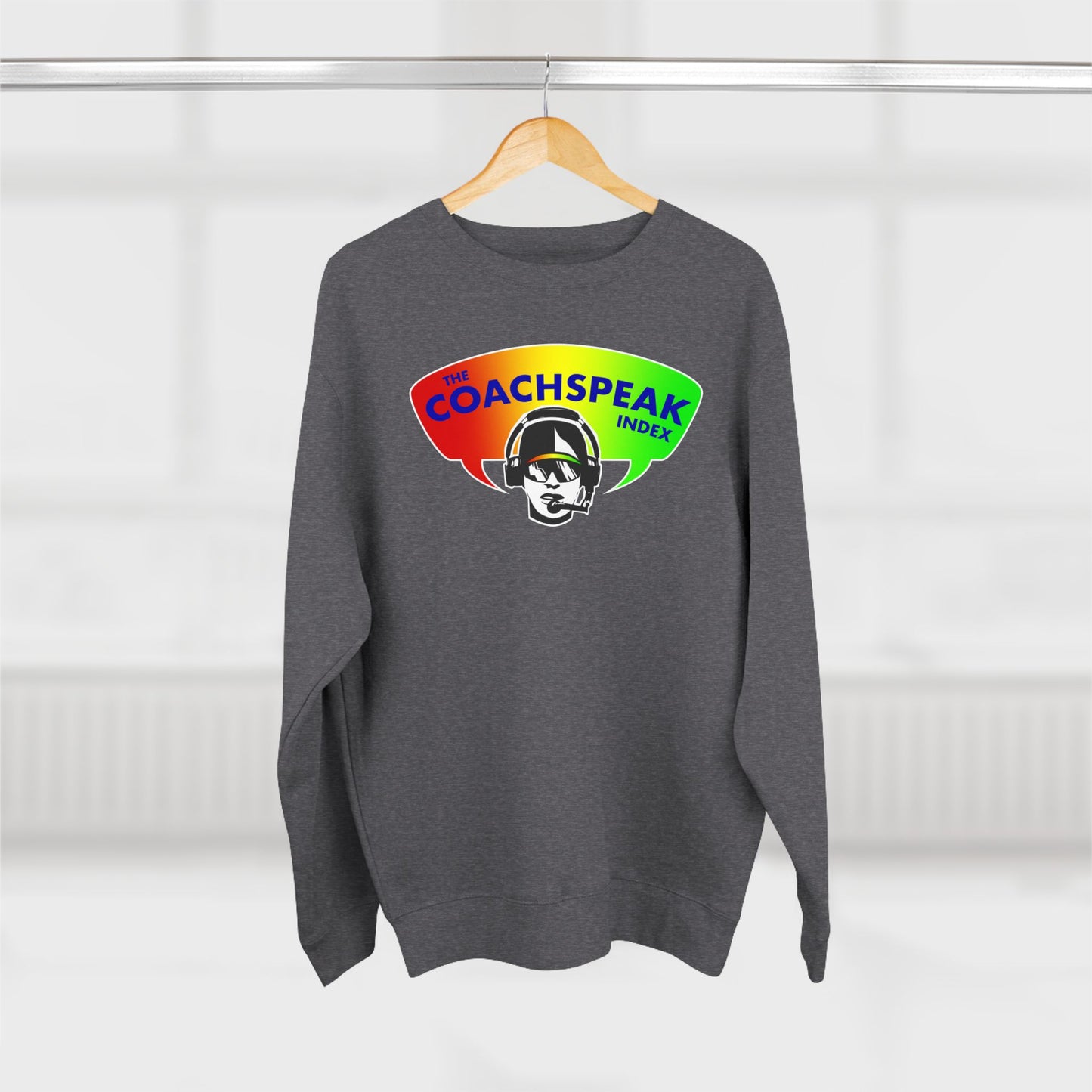 Coachspeak Index Logo crewneck sweatshirt