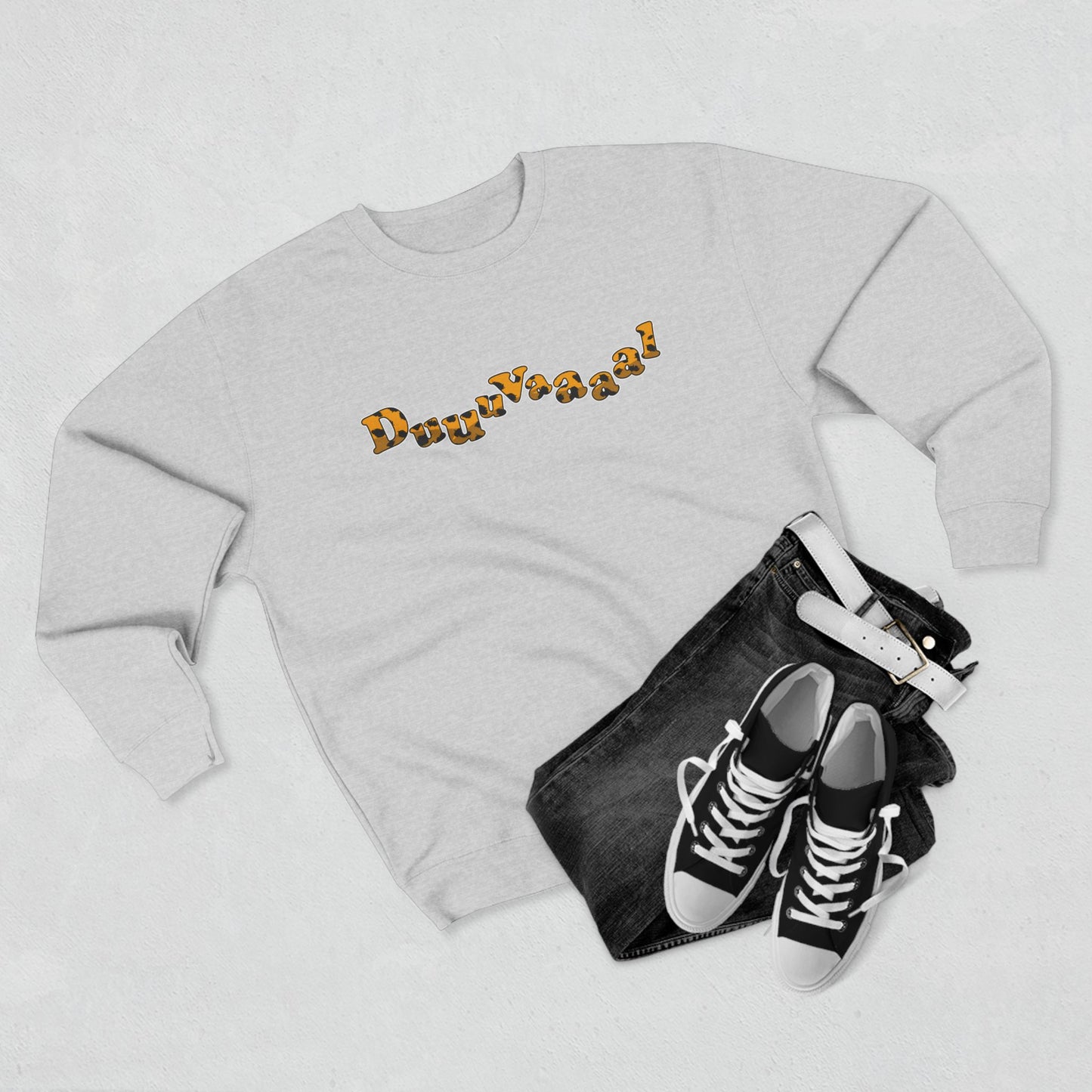 Duuuvaaaal crewneck sweatshirt