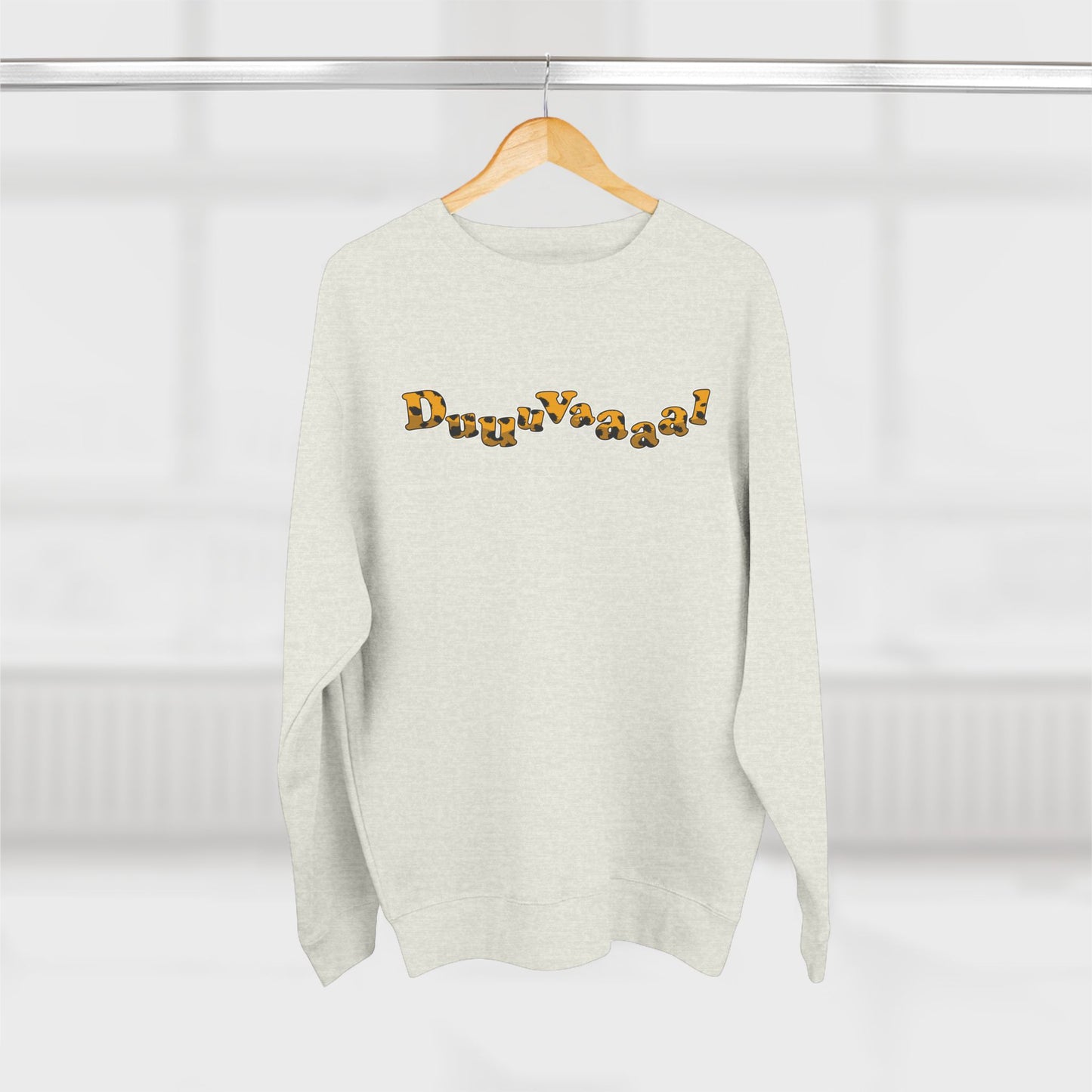 Duuuvaaaal crewneck sweatshirt