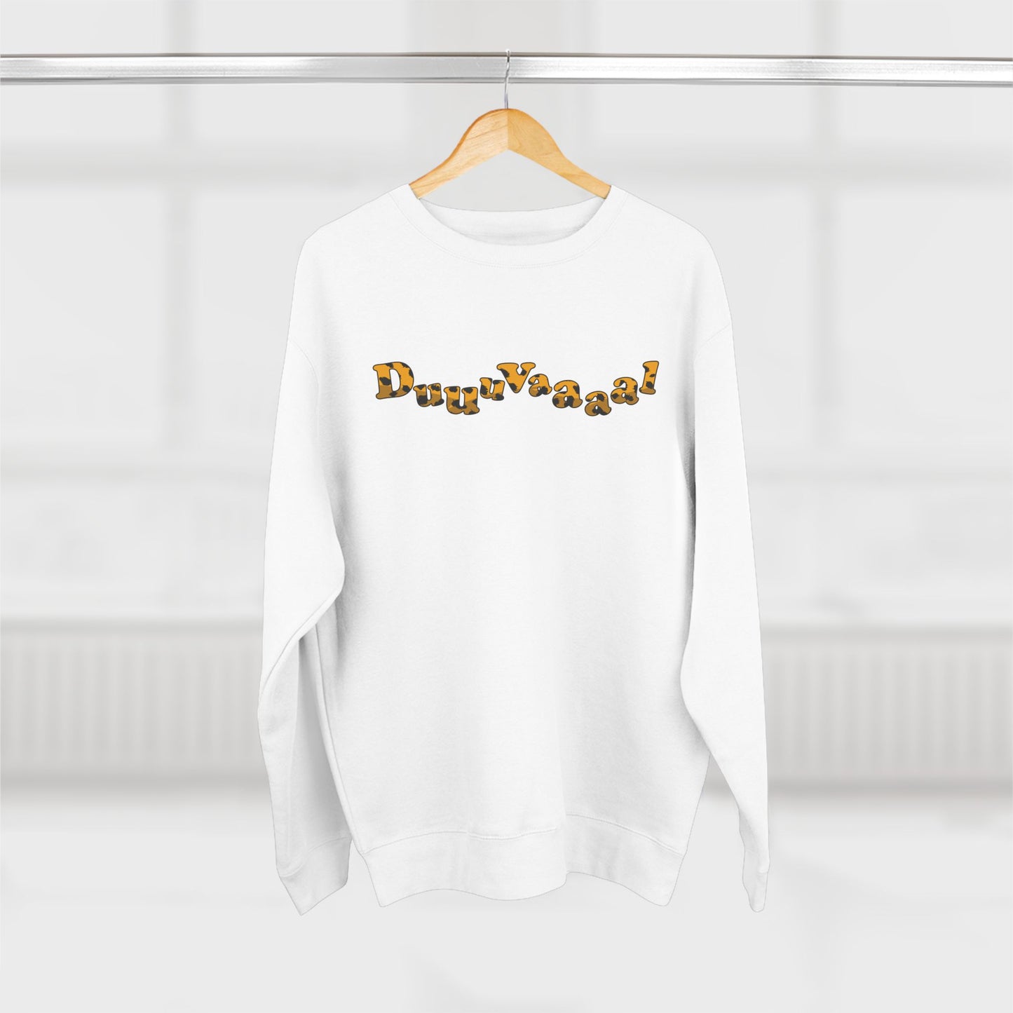Duuuvaaaal crewneck sweatshirt