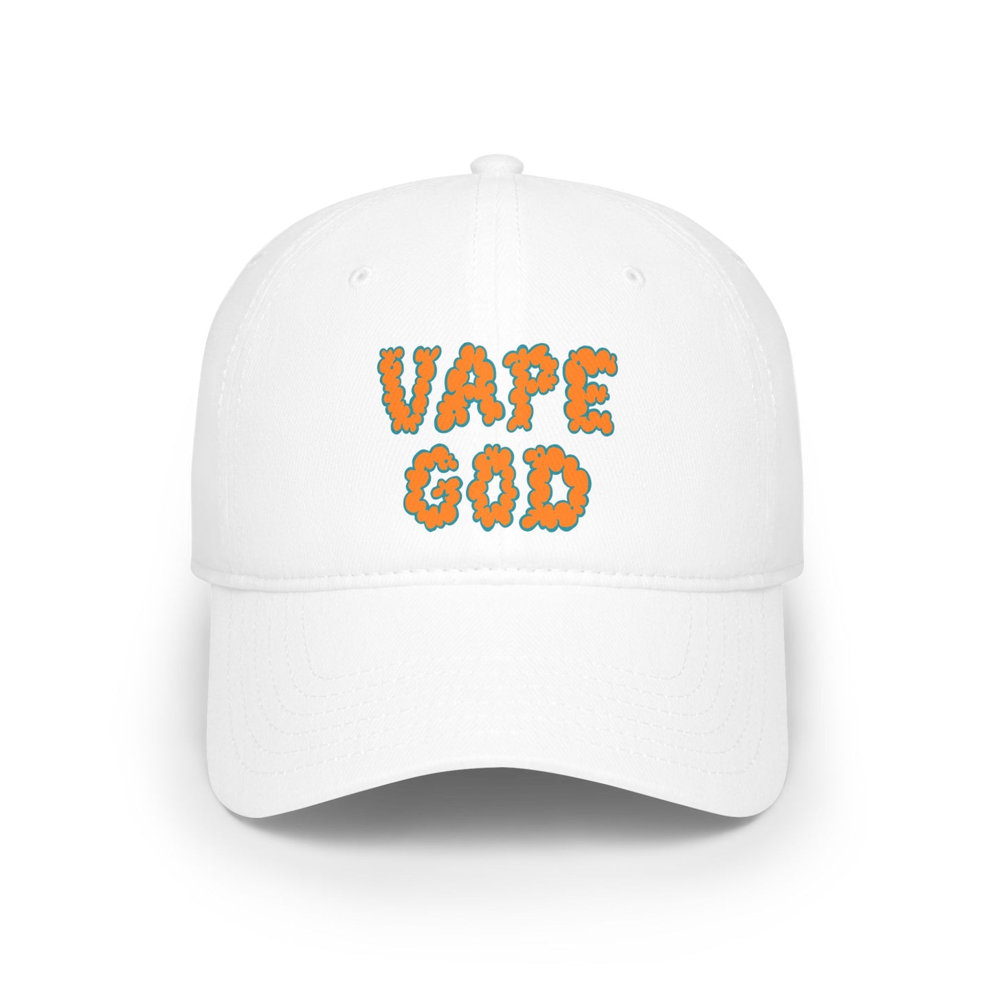 Vape God (Miami Orange) baseball cap