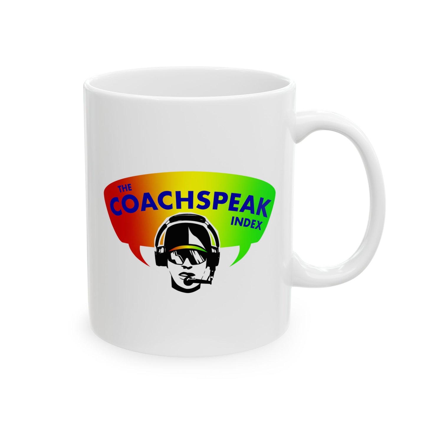 Coachspeak Index Logo ceramic mug (11oz, 15oz)