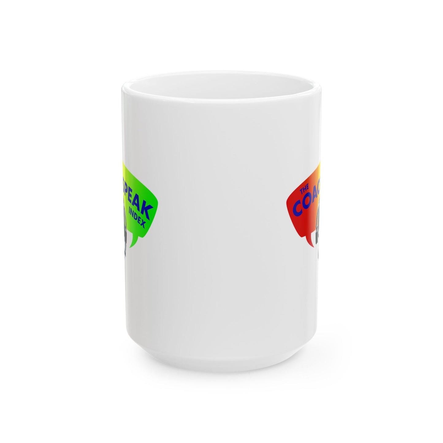 Coachspeak Index Logo ceramic mug (11oz, 15oz)