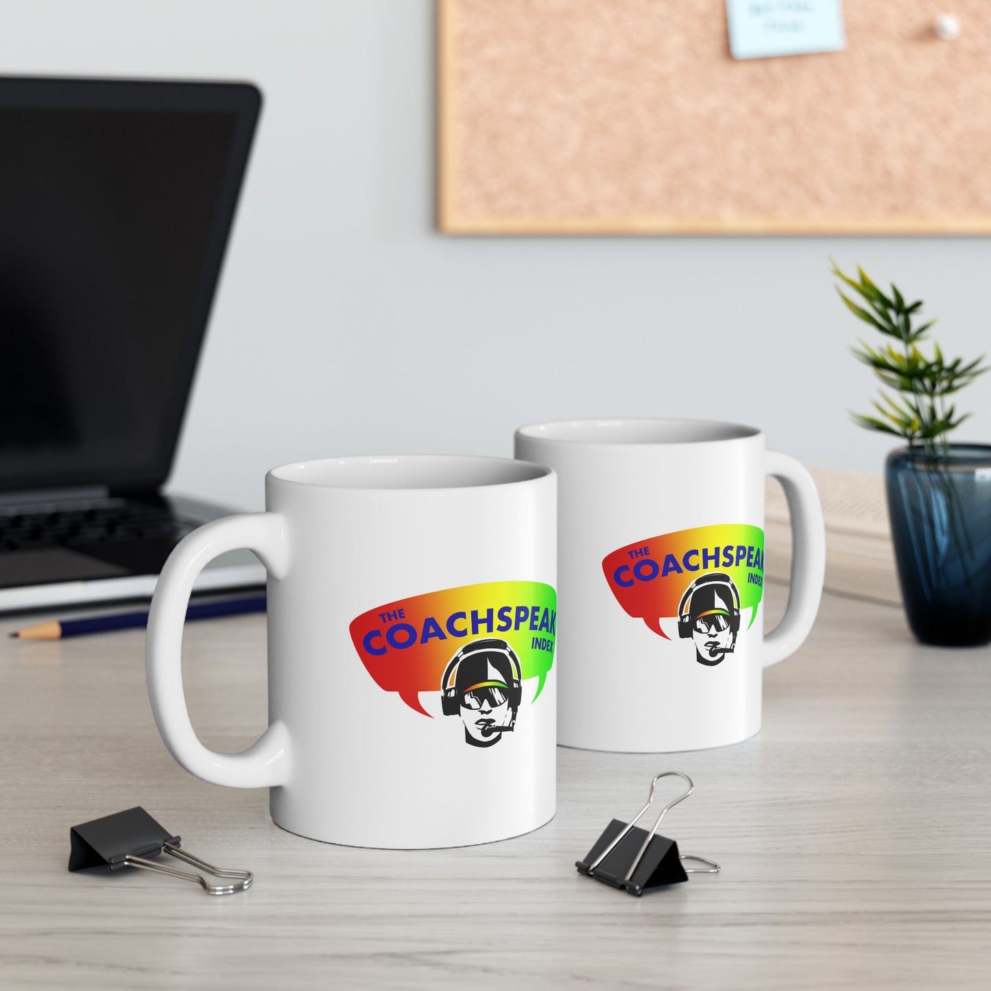 Coachspeak Index Logo ceramic mug (11oz, 15oz)
