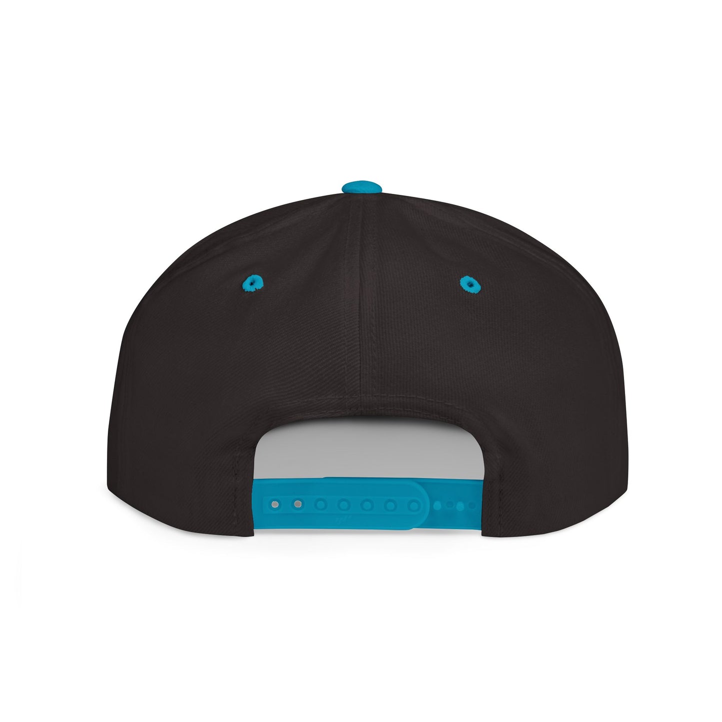 Vape God (Miami Orange) embroidered flat bill snapback hat