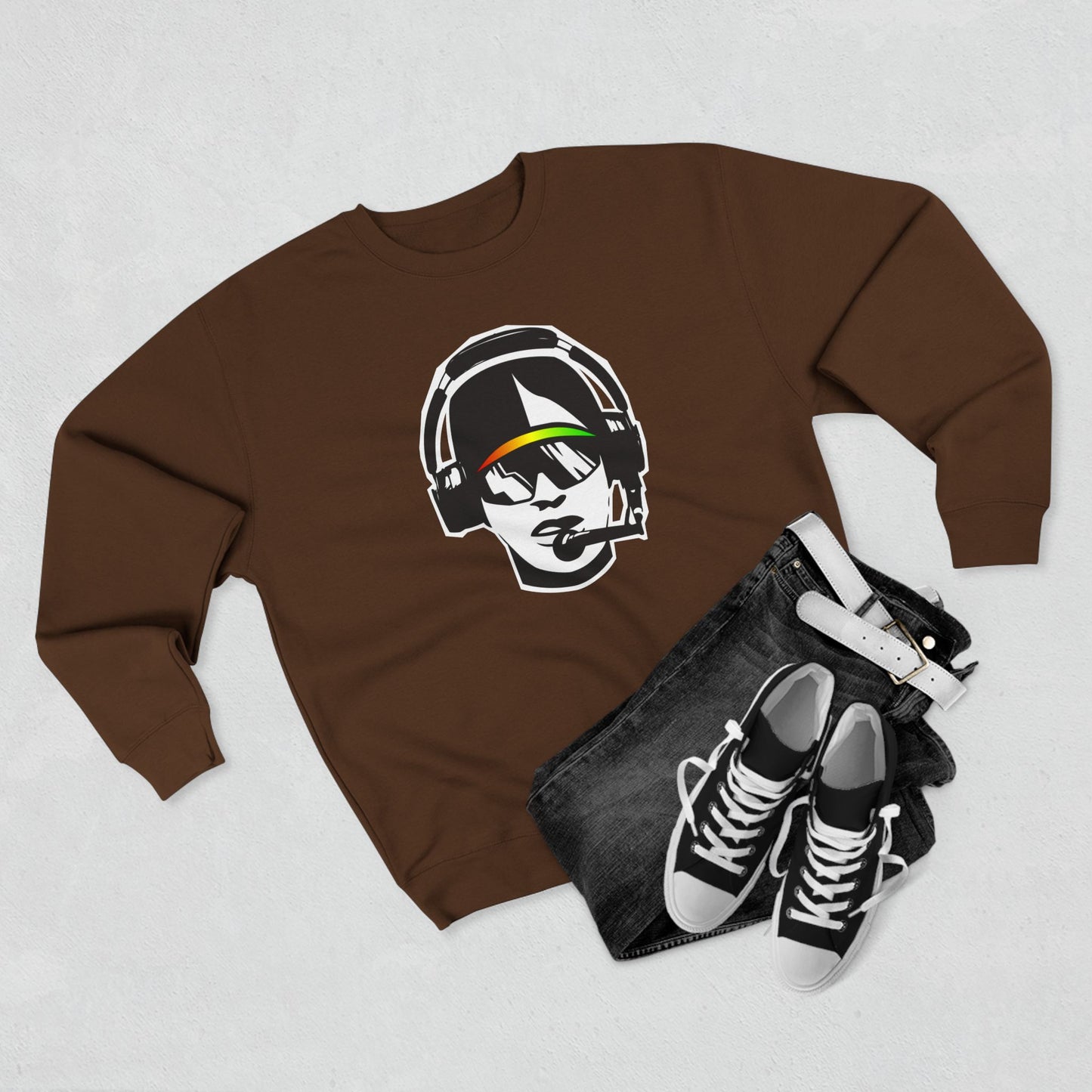 Coachspeak Head crewneck sweatshirt