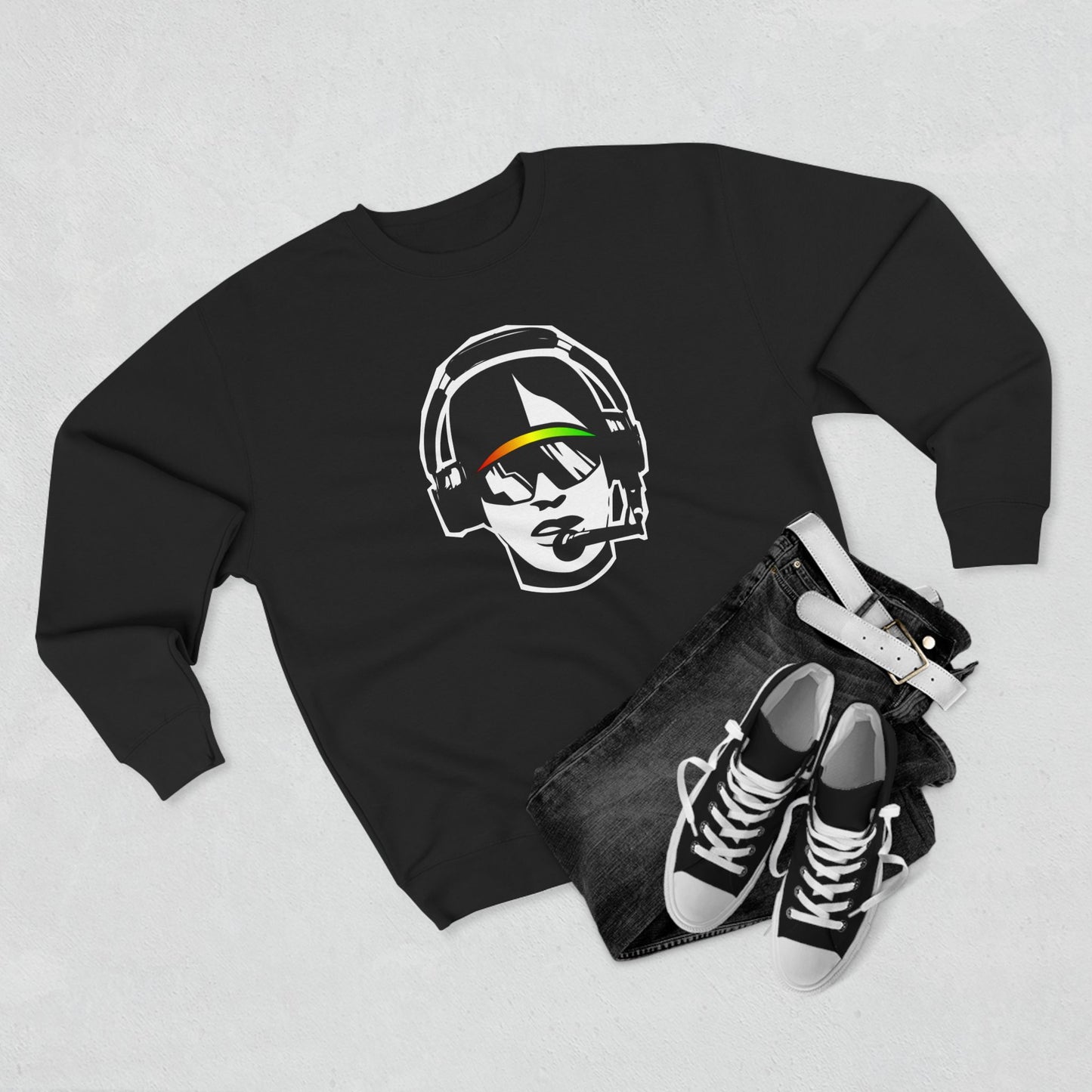 Coachspeak Head crewneck sweatshirt