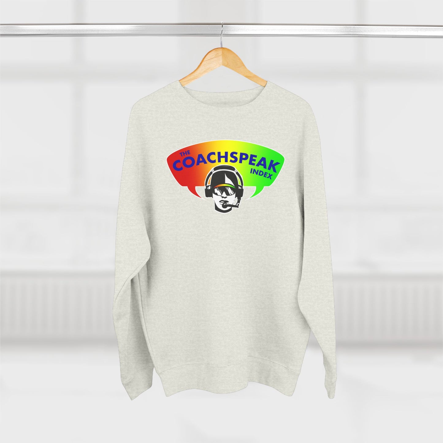 Coachspeak Index Logo crewneck sweatshirt