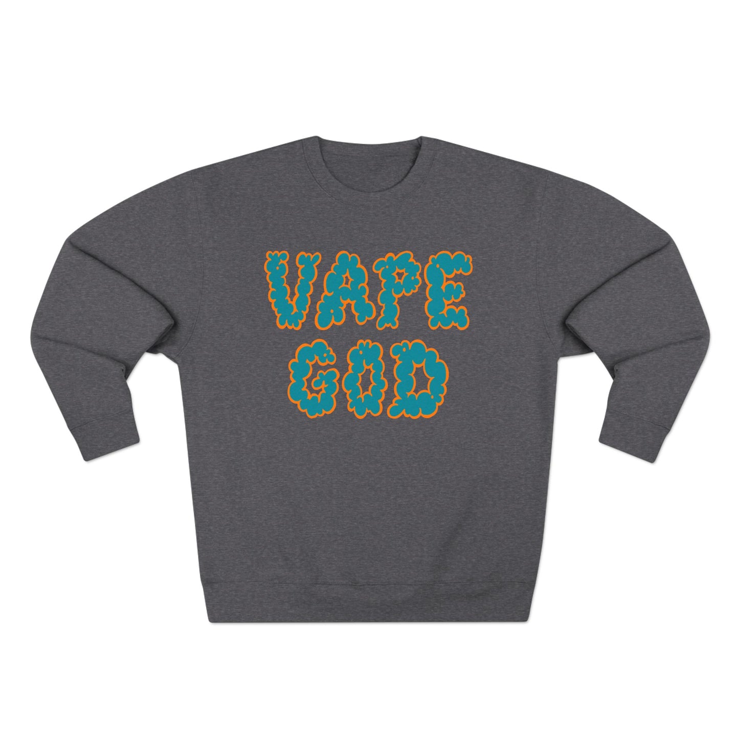 Vape God (Miami Aqua) crewneck sweatshirt