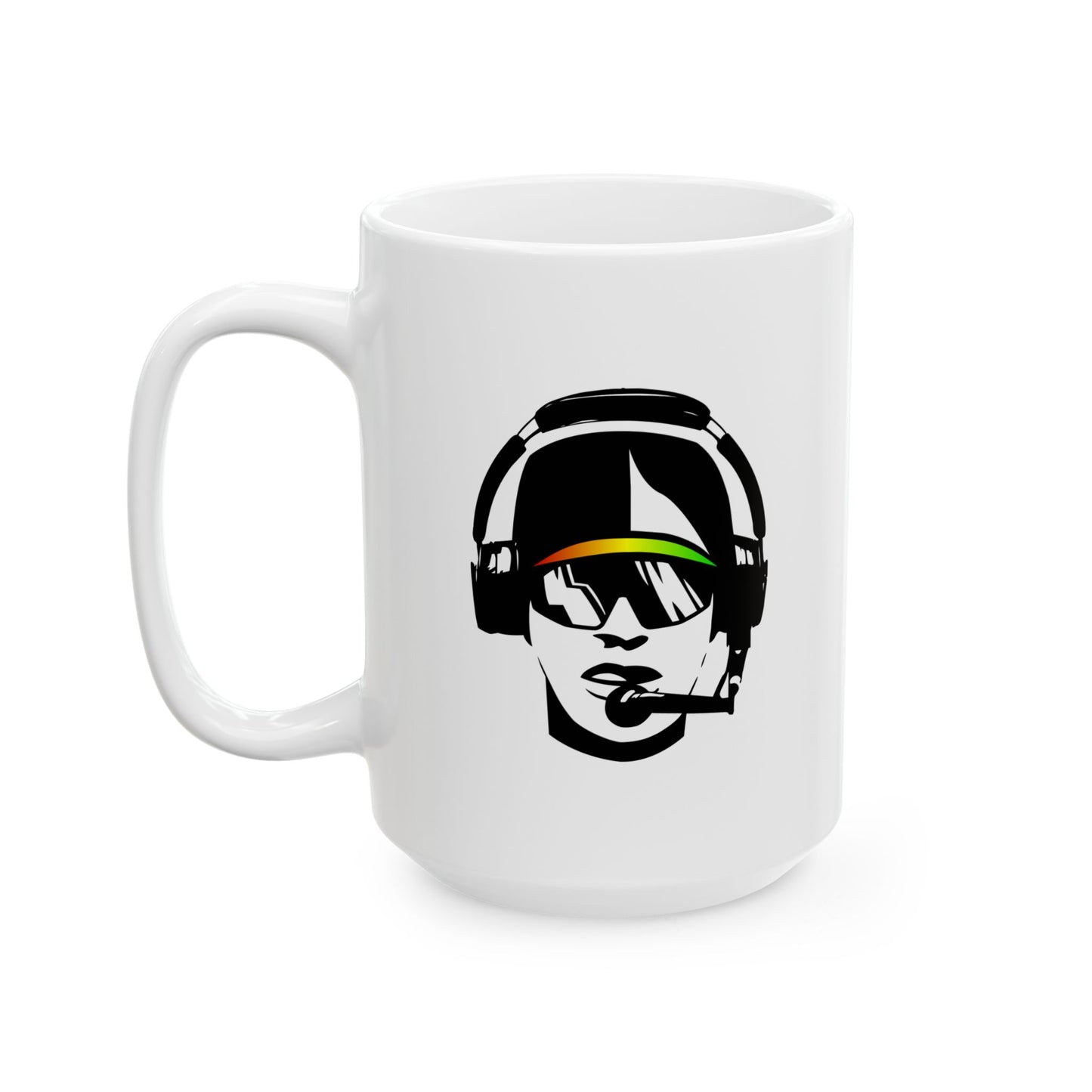 Coachspeak Head ceramic mug (11oz, 15oz)