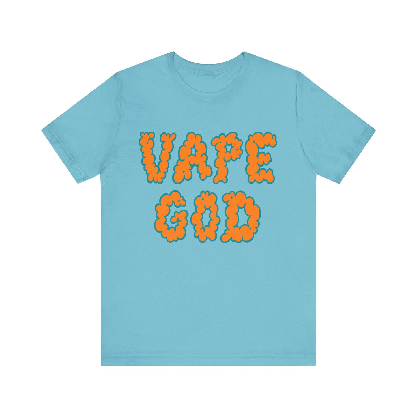Vape God (Miami Orange) tee