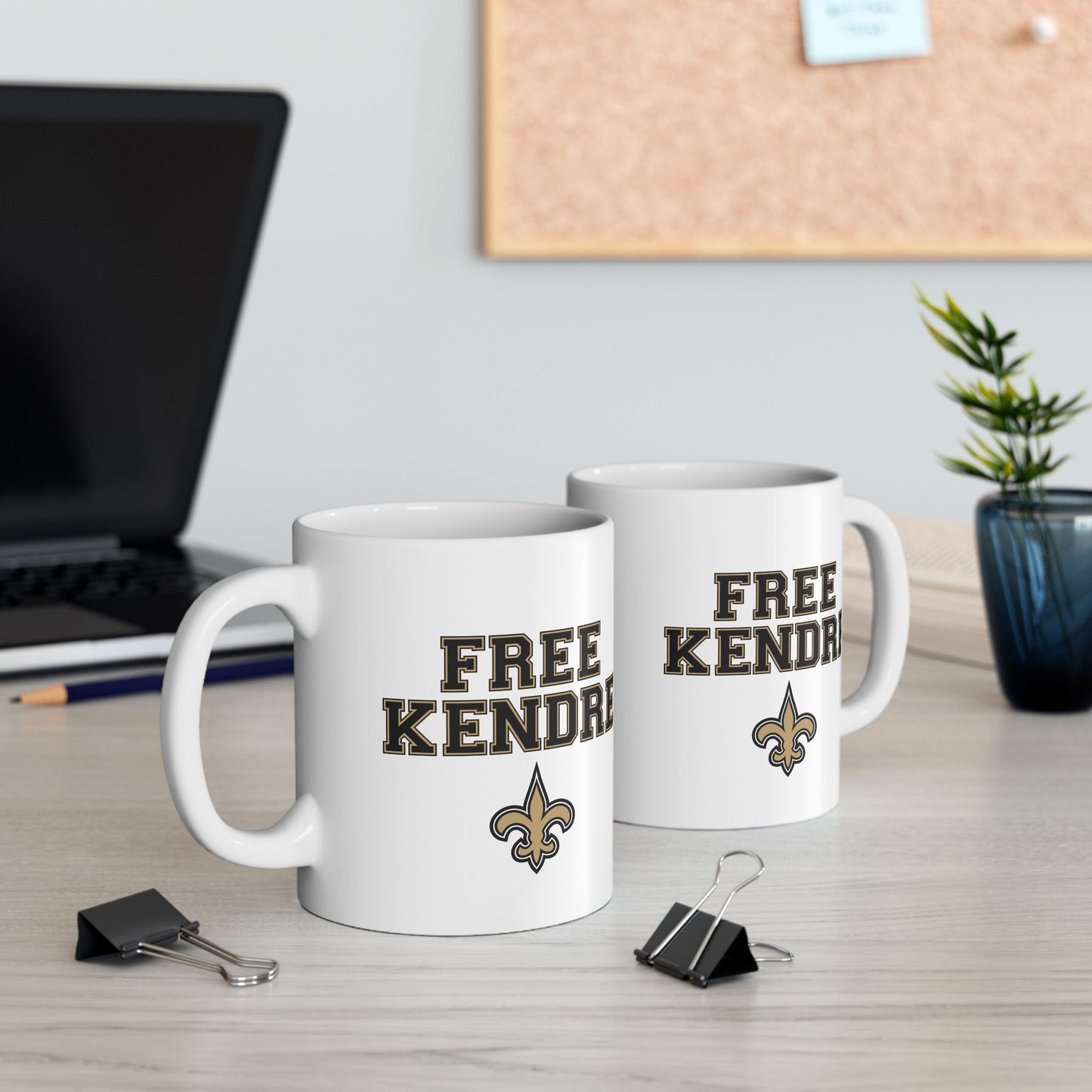 Free Kendre ceramic mug (11oz, 15oz)