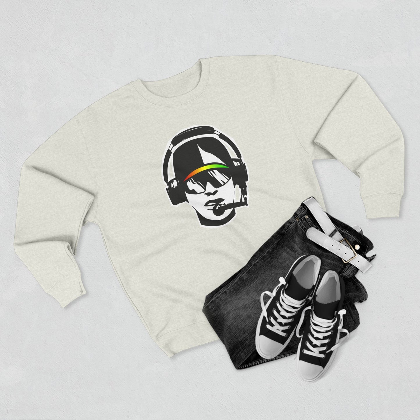 Coachspeak Head crewneck sweatshirt