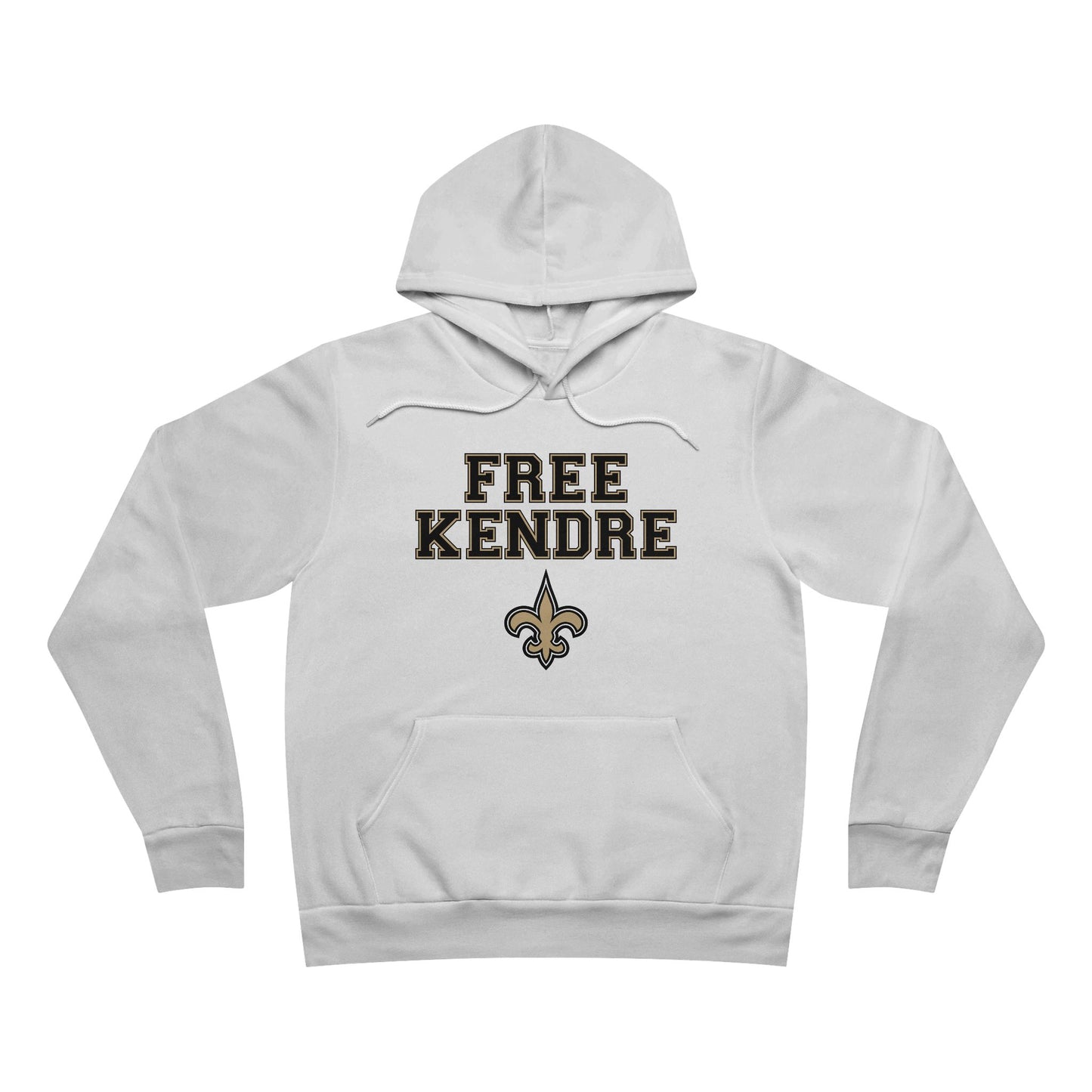 Free Kendre sponge fleece pullover hoodie