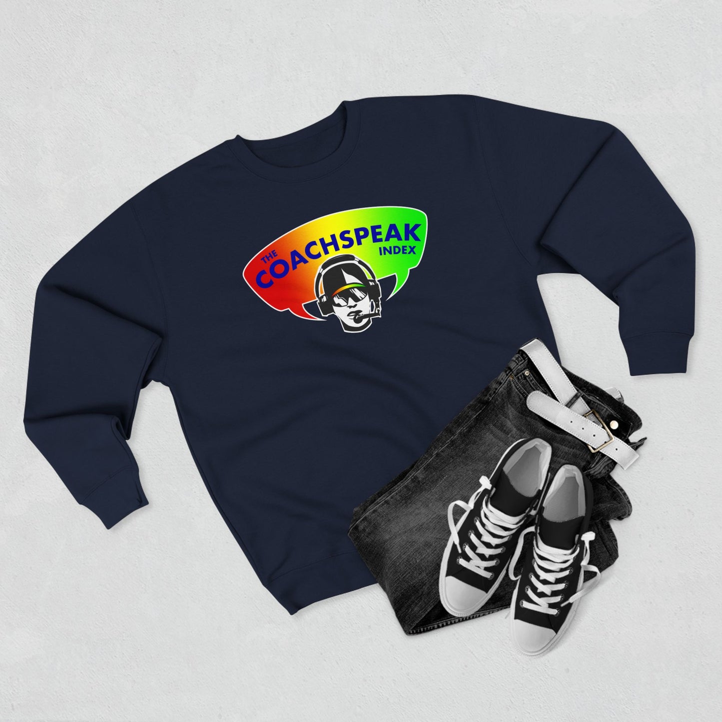 Coachspeak Index Logo crewneck sweatshirt