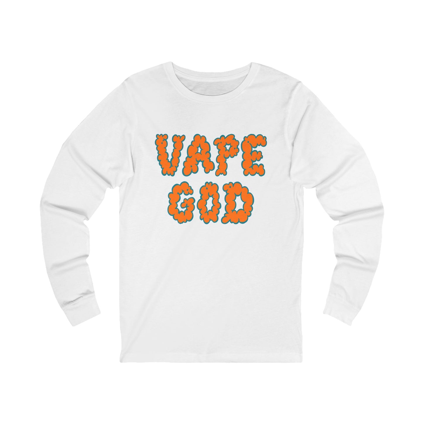 Vape God (Miami Orange) long sleeve tee