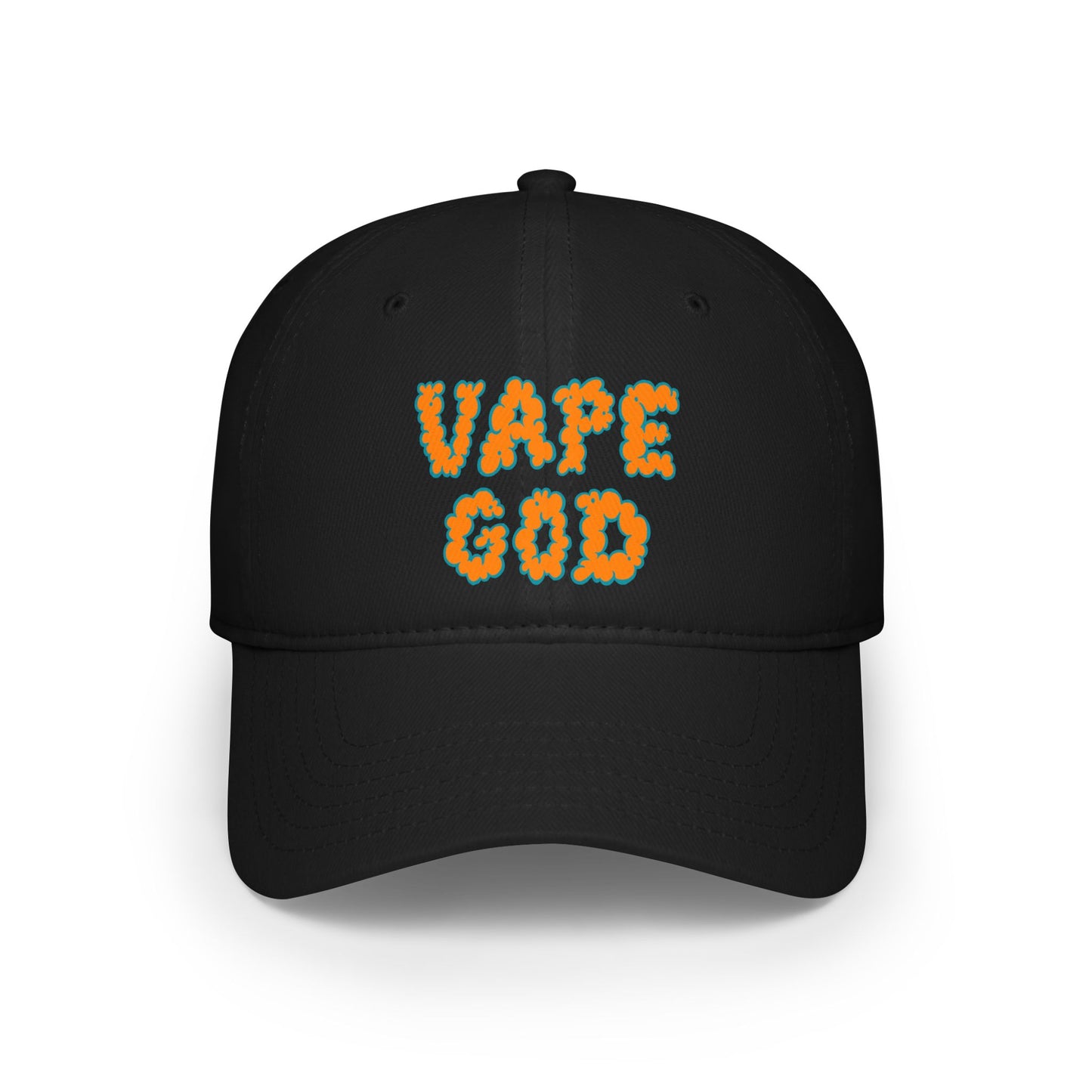 Vape God (Miami Orange) baseball cap