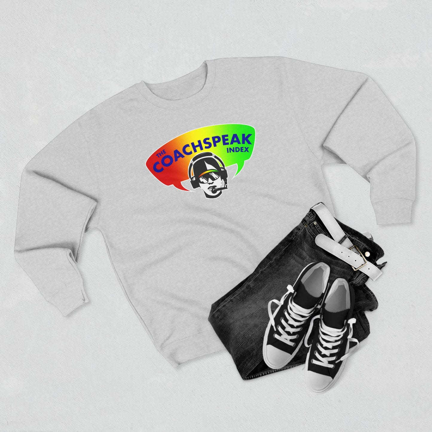Coachspeak Index Logo crewneck sweatshirt