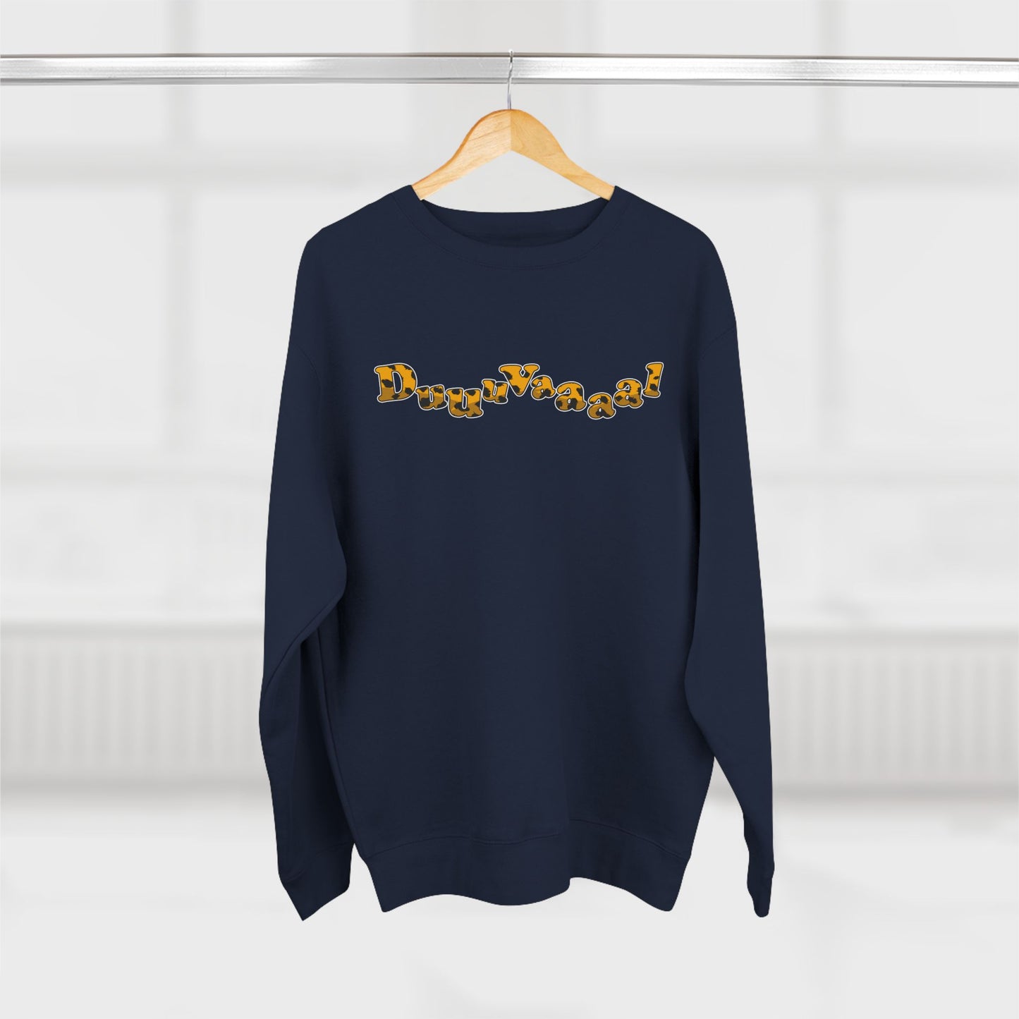 Duuuvaaaal crewneck sweatshirt
