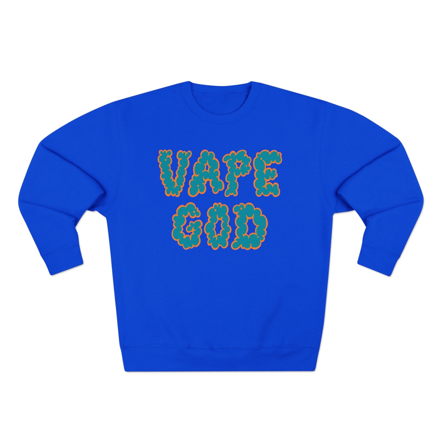 Vape God (Miami Aqua) crewneck sweatshirt