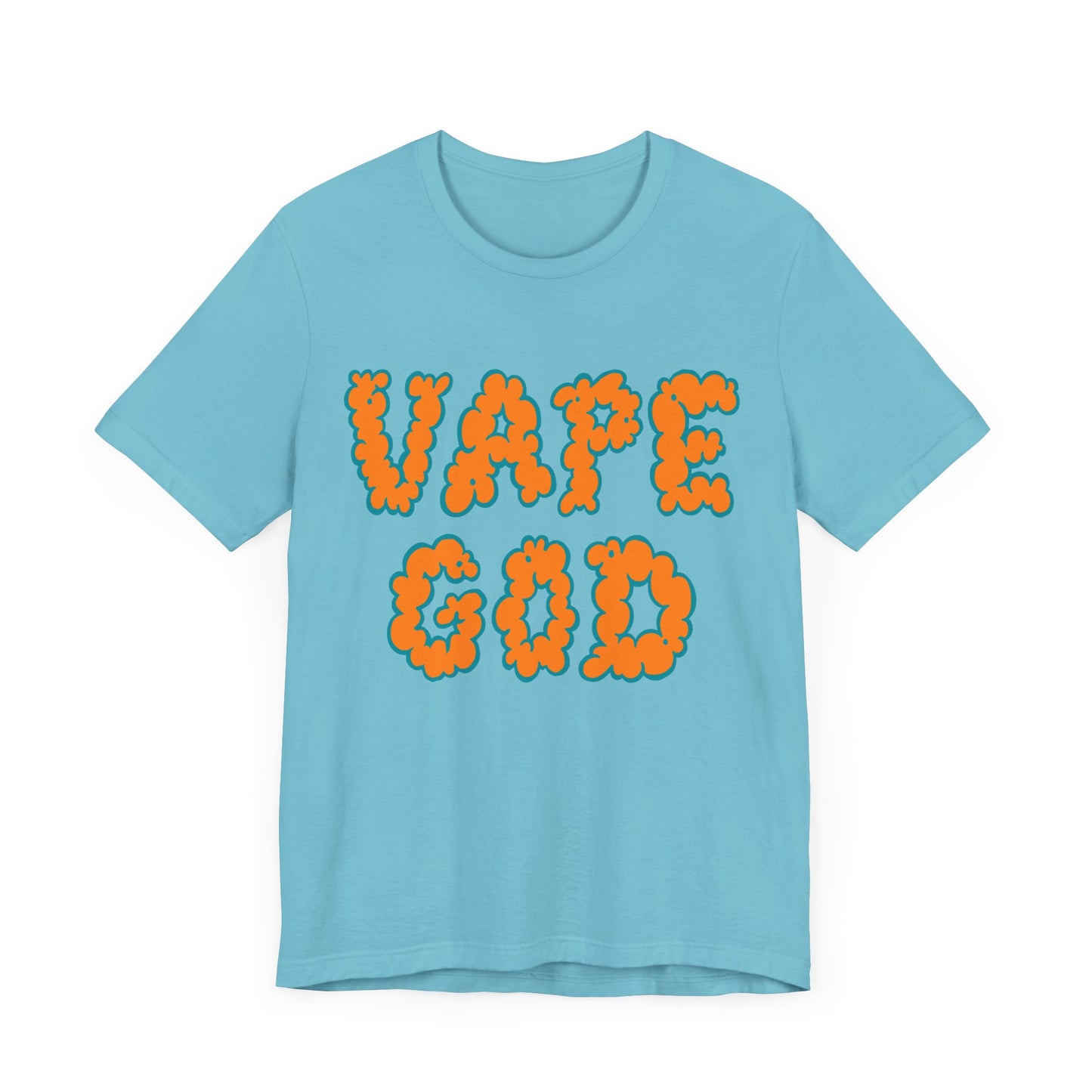 Vape God (Miami Orange) tee
