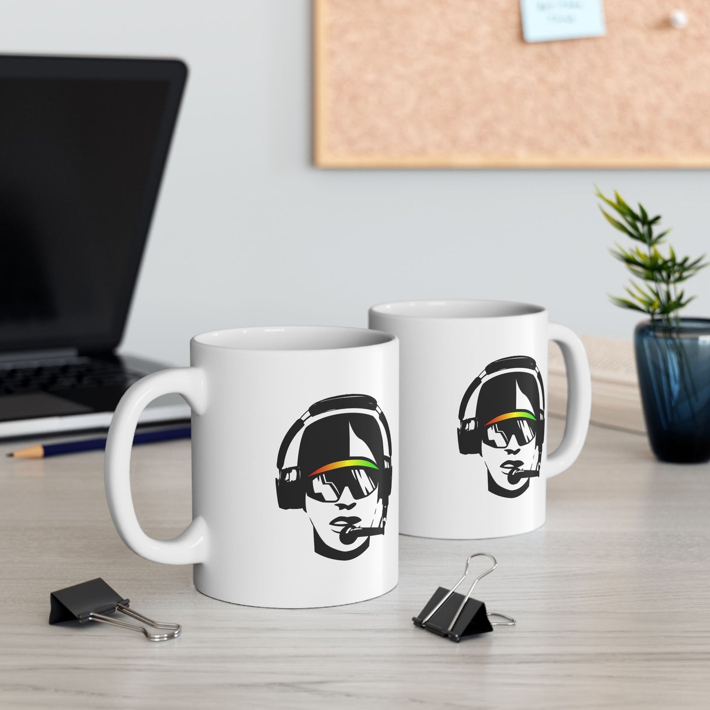 Coachspeak Head ceramic mug (11oz, 15oz)